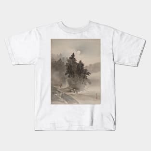 Traveling By Moonlight Kids T-Shirt